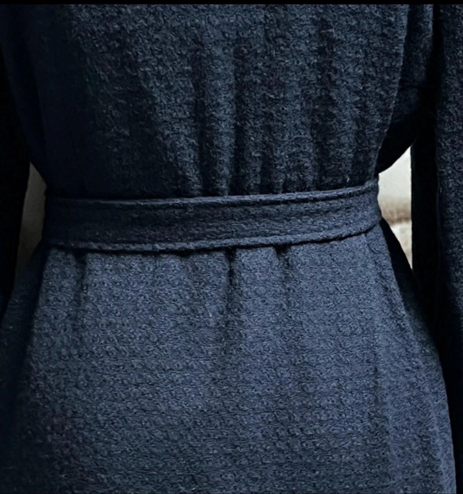 Vintage wool jacket with belt – photo 4